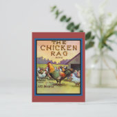 Carte Postale Le cerf de poulet (Debout devant)