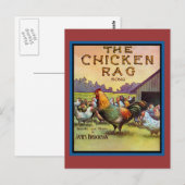 Carte Postale Le cerf de poulet (Devant / Derrière)