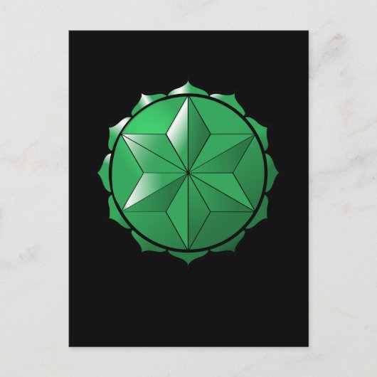 Carte Postale Le chakra du coeur (Devant)