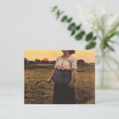 Carte Postale Le Chant De L'Arche De Jules Breton (Debout devant)