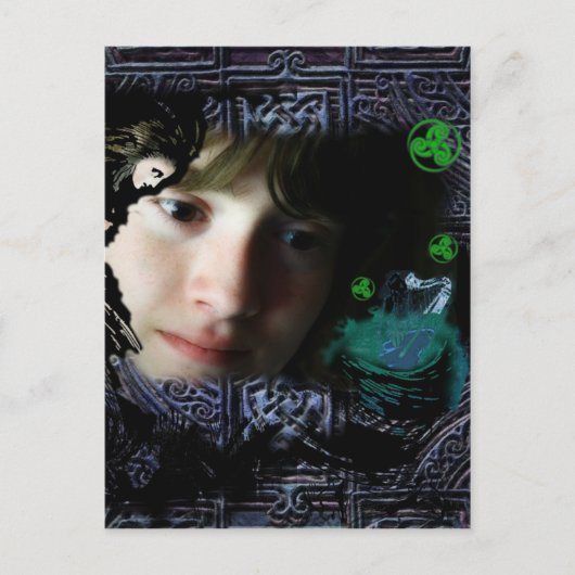 Carte Postale Le chant de Taliesin (Devant)
