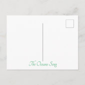 Carte Postale Le chant des océans (Dos)