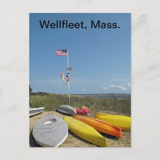 Carte Postale Le chantier naval de Cape Cod (Devant)