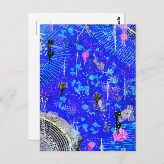 Carte Postale Le chaos de l'esprit (Devant / Derrière)