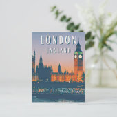 Carte Postale Le charme britannique de Londres (Debout devant)