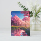 Carte Postale Le charme captivant de la rivière (Debout devant)