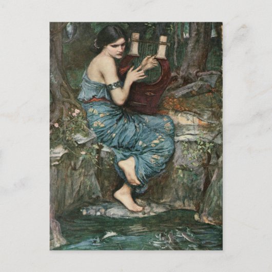 Carte Postale Le Charmer par John William Waterhouse (Devant)