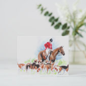 Carte Postale Le chasseur (Debout devant)