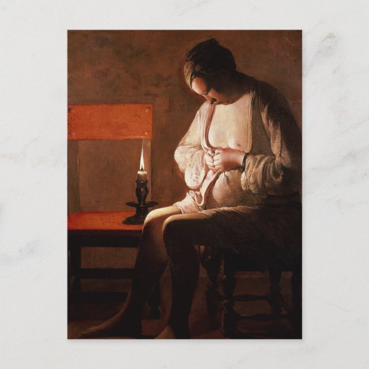 Carte Postale Le chasseur de puces (Devant)