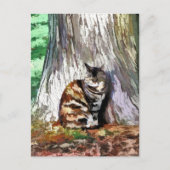 CARTE POSTALE LE CHAT (Devant)