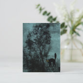 Carte Postale Le chat de la sorcière (Debout devant)