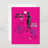 Carte Postale Le chat doit jouer (Devant / Derrière)