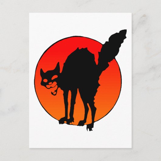Carte Postale Le chat du syndicaliste (Devant)