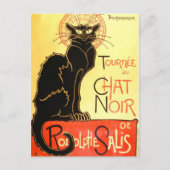 Carte Postale Le Chat Noir, panneau original (Devant)