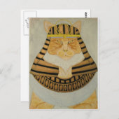 Carte Postale Le chat pharaon (Devant / Derrière)