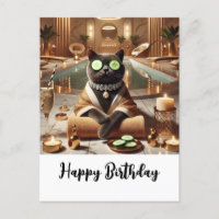 Le chat se détend en spa
