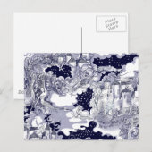 Carte Postale Le Château au bord de la mer (Devant / Derrière)