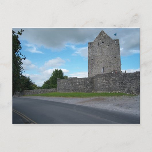 Carte Postale Le château d'Athenry (Devant)
