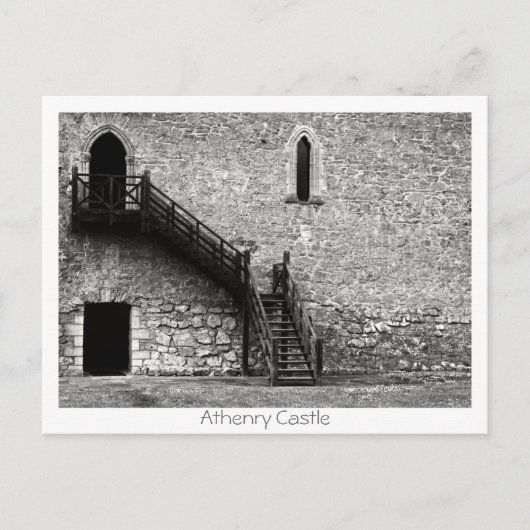 Carte Postale Le château d'Athenry (Devant)