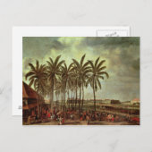 Carte Postale Le Château de Batavia, vu de Kali Besar (Devant / Derrière)