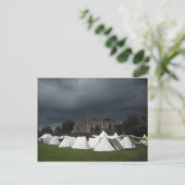 Carte Postale Le château de Berkeley (Debout devant)