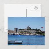 Carte Postale Le Château De Bodrum - Turquie (Devant / Derrière)