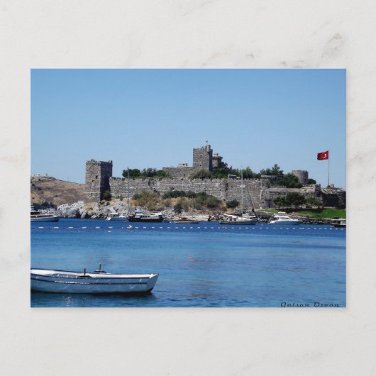 Carte Postale Le Château De Bodrum - Turquie (Devant)