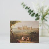 Carte Postale Le château de Chambord, 1722 (Debout devant)