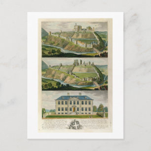 Carte Postale Le château de Corfe dans son état d'origine, comme