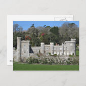 Carte Postale Le château de Cornwall Caerhays (Devant / Derrière)