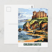 Carte Postale Le château de Culzean, la côte ayshire d'Ecosse (Devant / Derrière)