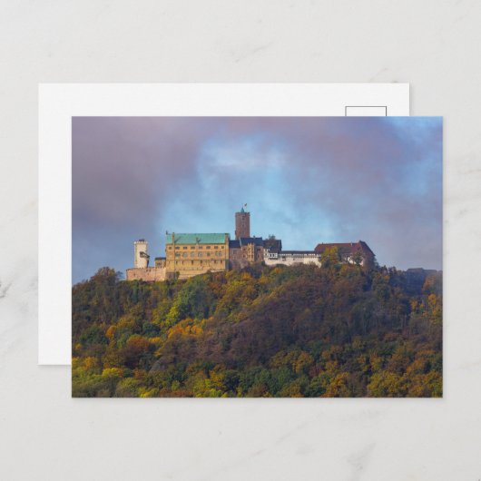 Carte Postale Le Château de Eisenach (Devant / Derrière)
