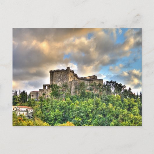 Carte Postale Le château de Fosdinovo (Devant)