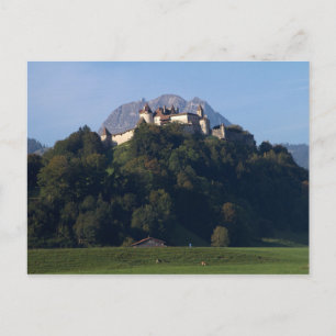 Carte Postale Le château de Gruyères