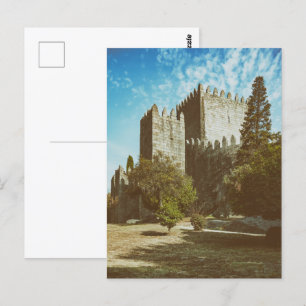 Carte Postale Le château de Guimaraes.