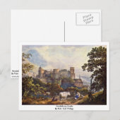 Carte Postale Le Château De Heidelberg Par Fohr Carl Philipp (Devant / Derrière)