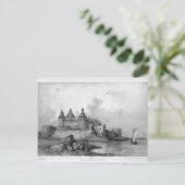 Carte Postale Le château de Kalmar (Debout devant)