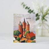 Carte Postale Le château de Kalundborg, Danemark. Affiche de voy (Debout devant)
