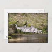 Carte Postale Le château de l'abbaye de Kylemore en Irlande (Devant / Derrière)