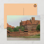 Carte Postale Le château de Malbork (Devant / Derrière)