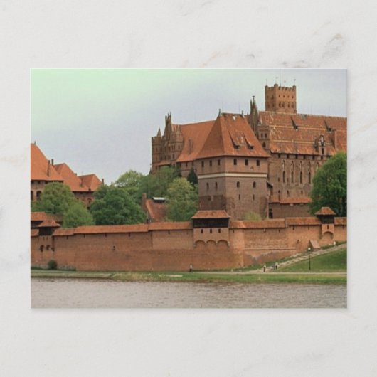 Carte Postale Le château de Malbork (Devant)