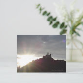 Carte Postale Le château de Marksburg (Debout devant)