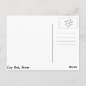 Carte Postale Le château de Montezuma (Dos)