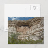 CARTE POSTALE LE CHÂTEAU DE MONTEZUMAS (Devant / Derrière)