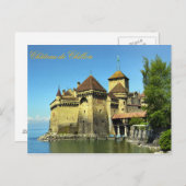 Carte Postale Le château de Montreux (Devant / Derrière)
