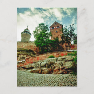 Carte Postale Le château de Nuremberg