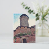 Carte Postale Le château de Nuremberg (Debout devant)