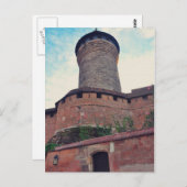 Carte Postale Le château de Nuremberg (Devant / Derrière)