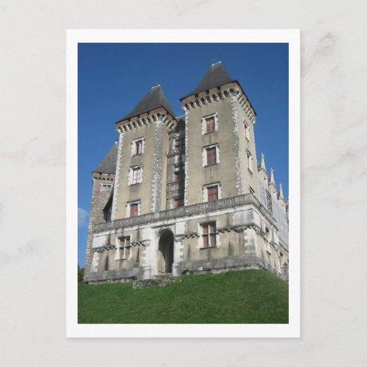 Carte Postale Le château de Pau (Devant)