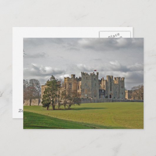 Carte Postale Le château de Raby (Devant / Derrière)